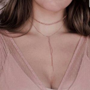 8 Other Reasons rose gold choker